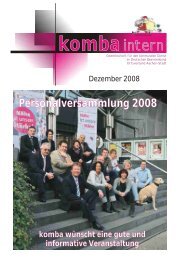 11. komba-intern Dezember 2008 - Webcam der Stadt Aachen
