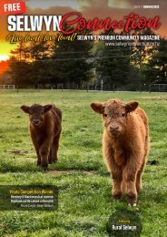 Selwyn Connection Magazine Issue 17 - Summer 2023