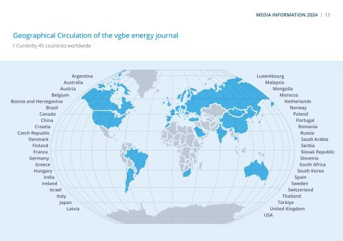 vgbe energy journal - Mediadaten 2024 / Media Information 2024 | Themenplanung / Topics