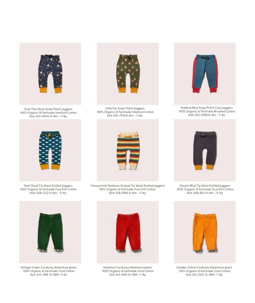 Little Green Radicals AW24 Collection Book