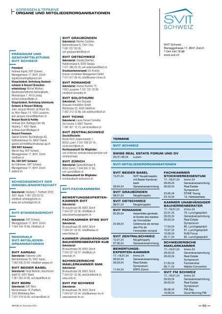 immobilia 2023/12 - SVIT