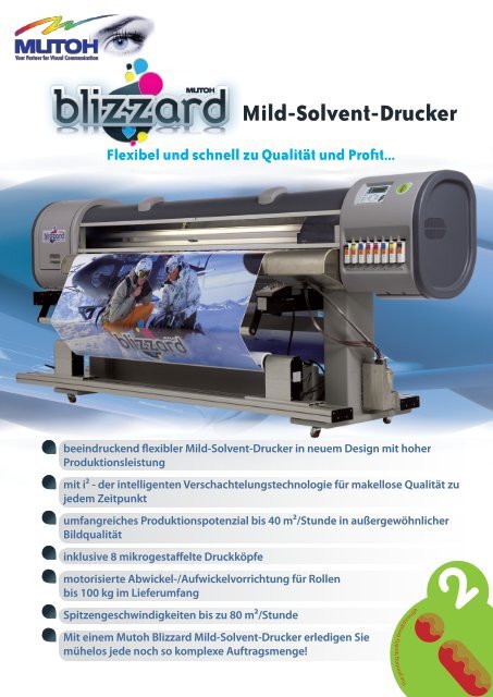 Blizzard 65/90 Leistung - FLS Bildsysteme Vertriebs GmbH