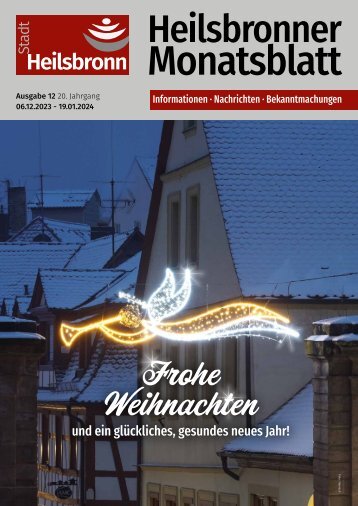 Moantsblatt Heilsbronn - Ausgabe Dezember 2023