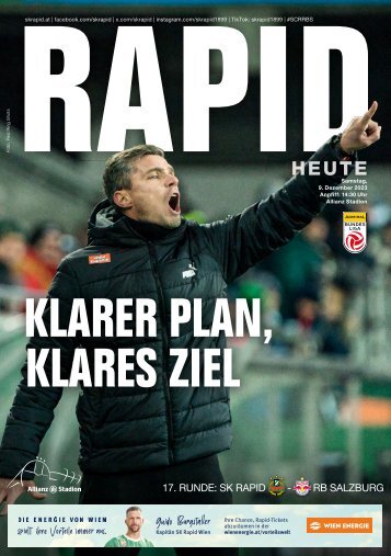 Rapid HEUTE: SK Rapid vs. RB Salzburg 