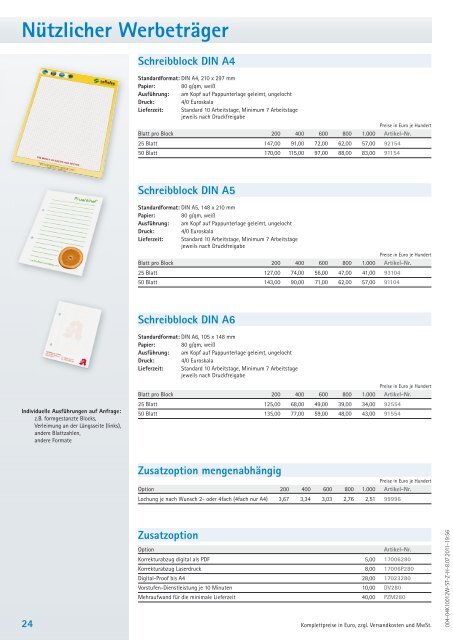 Zusatzoption - adNOTES Haftnotizen von NOTES