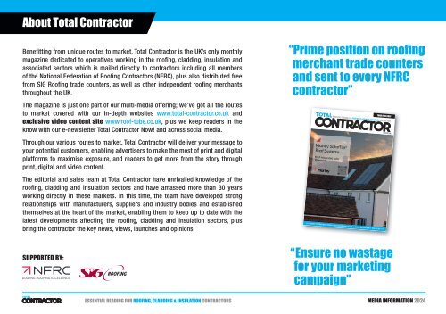 Total Contractor Media Pack 2024 