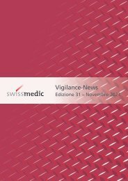 Swissmedic Vigilance-News