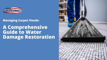 Managing Carpet Floods: A Comprehensive Guide to Water Damage Restoration