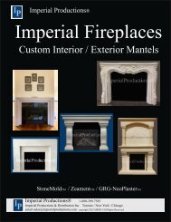 IMPERIAL FIREPLACE MANTELS