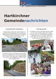 Hartkirchner Gemeindenachrichten - Hartkirchen - Land ...