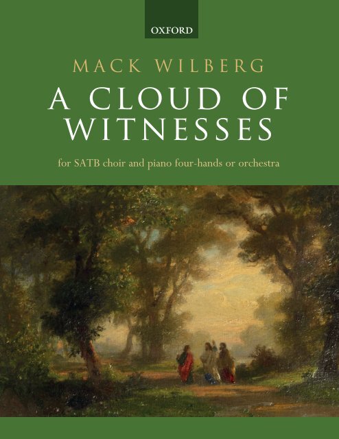 Mack Wilberg A Cloud of Witnesses