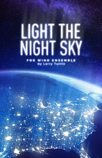 Light the Night Sky - Score