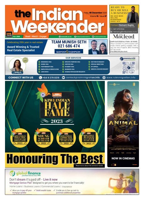 The Indian Weekender | 8 December 2023