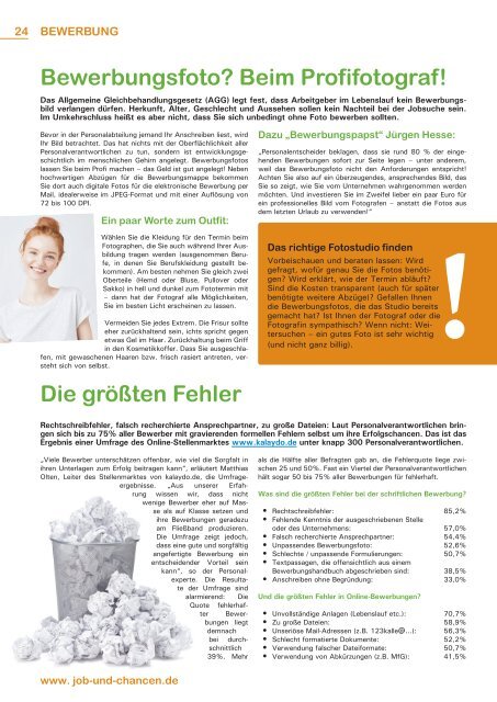 JOB & CHANCEN Frankfurt/Darmstadt/Wiesbaden Winter-Ausgabe