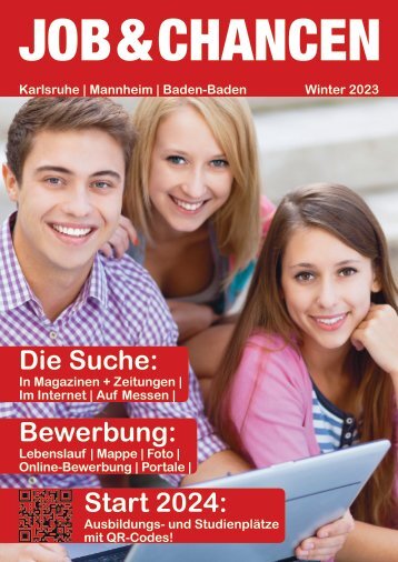 JOB & CHANCEN Karlsruhe/Mannheim/Baden-Baden Winter-Ausgabe