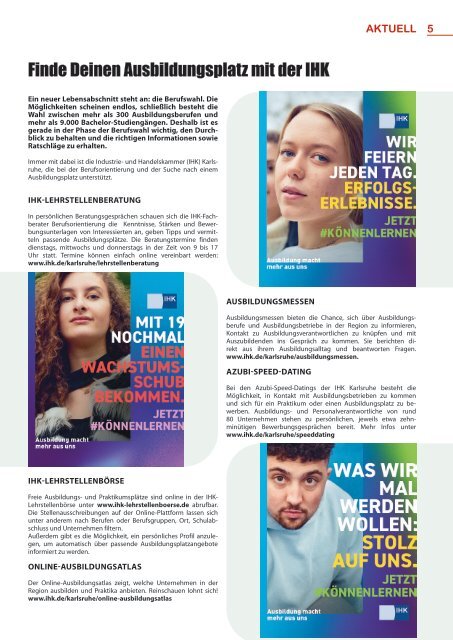 JOB & CHANCEN Karlsruhe/Mannheim/Baden-Baden Winter-Ausgabe