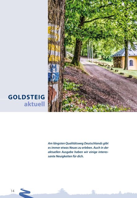 Goldsteig Wandermagazin