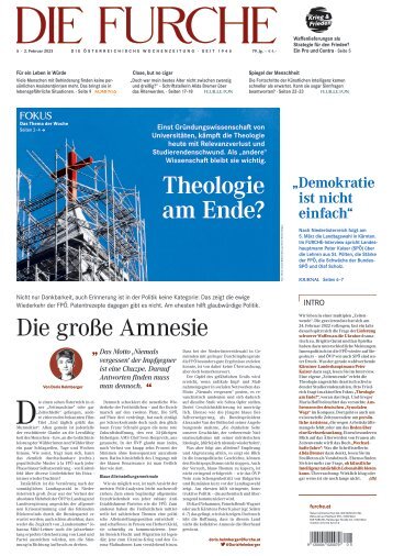 DIE FURCHE 02.02.2023