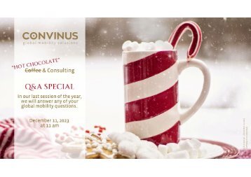 Coffee & Consulting: Q & A Special 2023