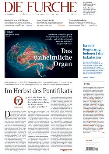 DIE FURCHE 09.03.2023