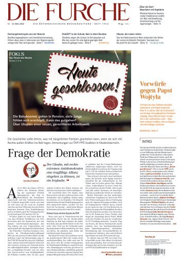 DIE FURCHE 23.03.2023