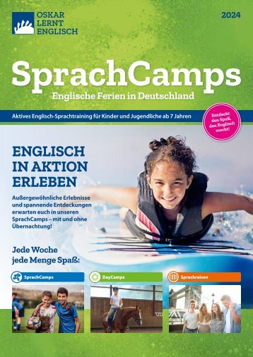 SprachCamps 2024 | Oskar lernt Englisch