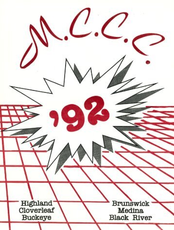 MCCC Yearbook 1991-1992