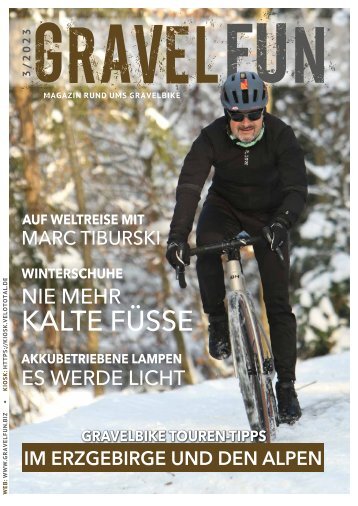 GRAVELFUN 03/2023 - Magazin rund ums Gravelbike