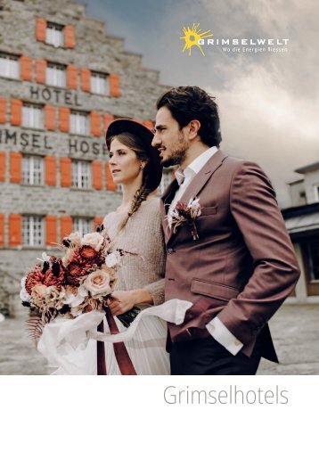 Broschüre Grimselhotels 2024