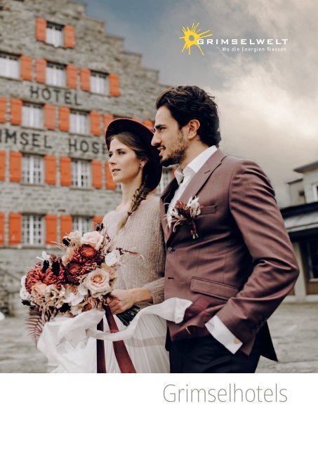 Broschüre Grimselhotels 2024