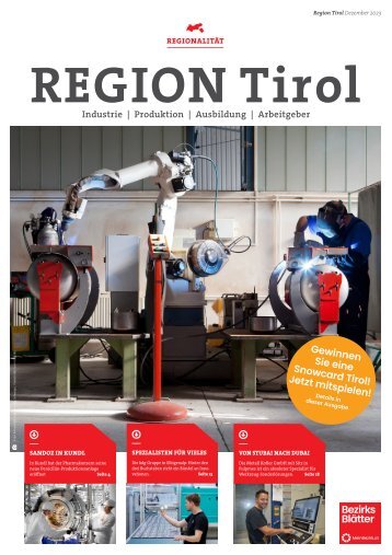 Region Tirol – Ausgabe Dezember 2023