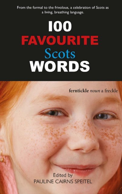 100 Favourite Scots Words by Pauline Cairns Speitel sampler