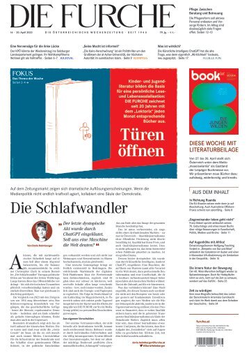 DIE FURCHE 20.04.2023