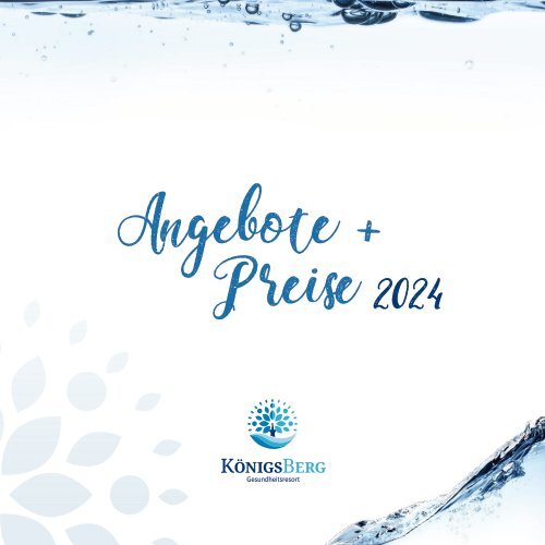 Preisliste 2024