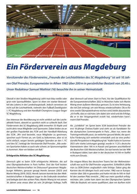 Leichtathletik INFORMationen 04/2023