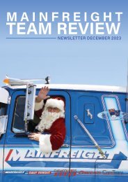 Mainfreight Team Review Dec 2023