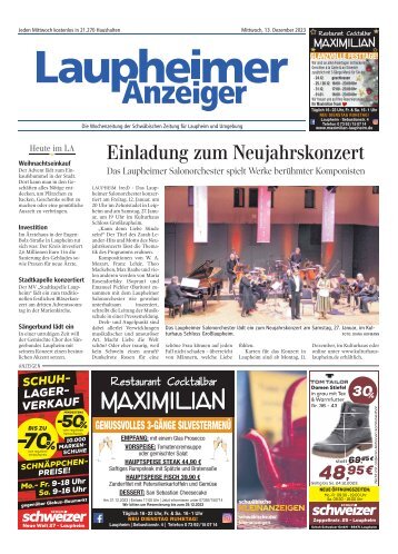 13.12.2023 Laupheimer Anzeiger