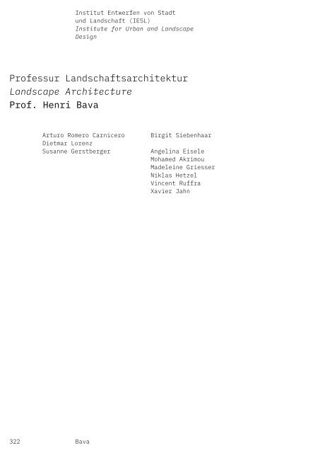 Kontakte  – Das Jahrbuch der KIT-Fakultät für Architektur 2023