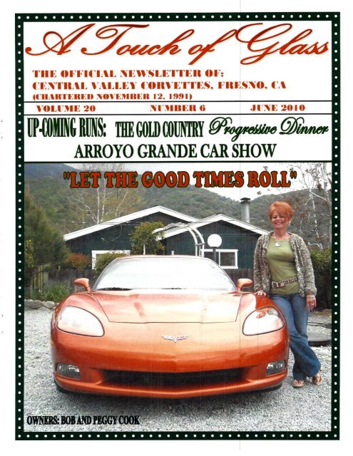 Central Valley Corvettes of Fresno - June 2010