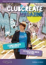 clubCREATE Magazine Over 12s Edition 4 2023 