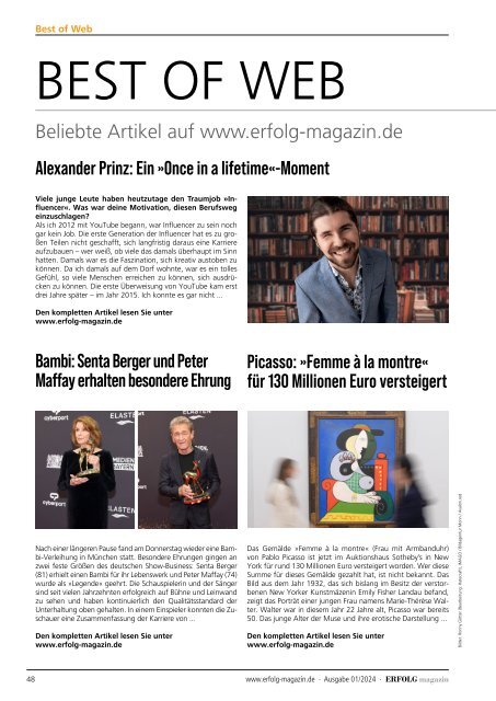 Erfolg Magazin Ausgabe 01-2024