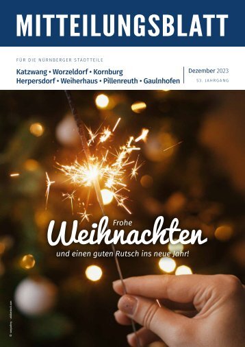 Mitteilungsblatt Nürnberg-Katzwang/Worzeldorf/Herpersdorf/Kornburg - Dezember 2023