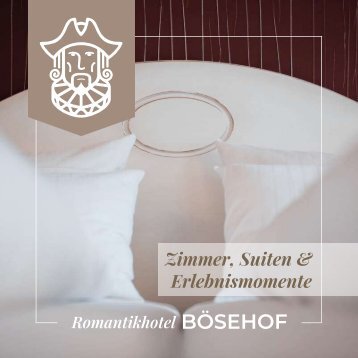 Romantikhotel Bösehof Zimmer, Suiten & Erlebnismomente