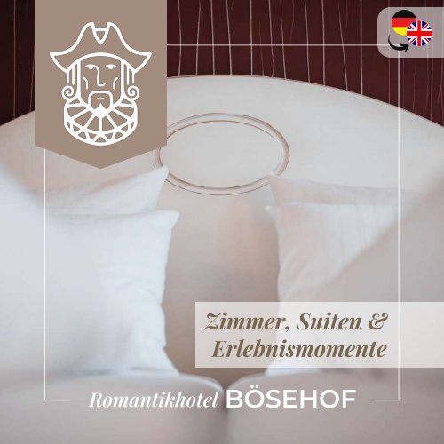 Romantikhotel Bösehof Zimmer, Suiten & Erlebnismomente