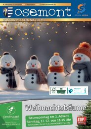 OSE MONT Schwalmtals Gemeindejournal - Dezember 2023