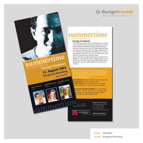 summertime - design frontal