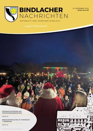 Bindlacher Nachrichten  16.12.2023
