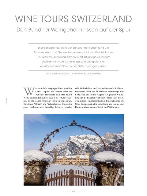 Graubünden Exclusiv – Winter 2023/2024
