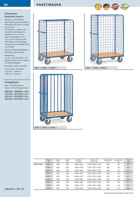 Transportsysteme - Deutschland