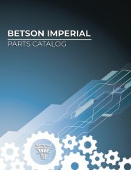 Betson Parts Catalog